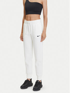 Nike Nike Donji dio trenerke Phoenix Fleece FZ7626 Bijela Regular Fit