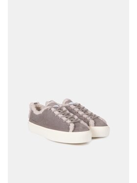 Inuikii Inuikii Sneakersy Shearling Low Šedá