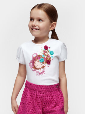 Mayoral Mayoral T-shirt 3080 Bijela Regular Fit