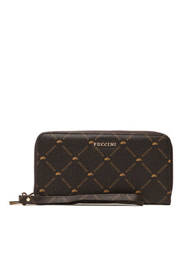 Puccini Puccini Didelė Moteriška Piniginė PLXP0313 Ruda