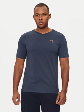 Aeronautica Militare Aeronautica Militare Tricou AM1UTI002 Bleumarin Regular Fit