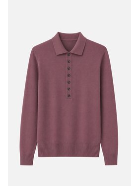 PINKO PINKO Svetr Vaduz Polo Fialová Regular Fit