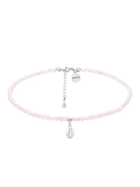 sotho Sotho Choker N3018 Srebrny