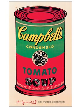 Artopweb Artopweb Dekoracja ścienna Campbell's Soup Can, 1965 Kolorowy
