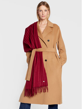Tommy Hilfiger Tommy Hilfiger Szalik AW0AW13891 Bordowy
