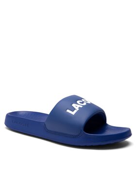 Lacoste Natikače Serve Slide 1.0 747CMA0025 Tamnoplava