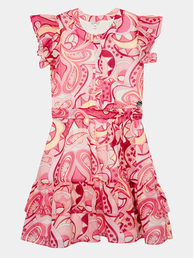 Guess Guess Ежедневна рокля J4GK09 WA2T0 Розов Regular Fit