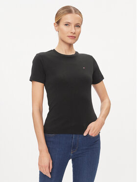 Tommy Hilfiger Tommy Hilfiger T-Shirt New Cody WW0WW40587 Černá Slim Fit