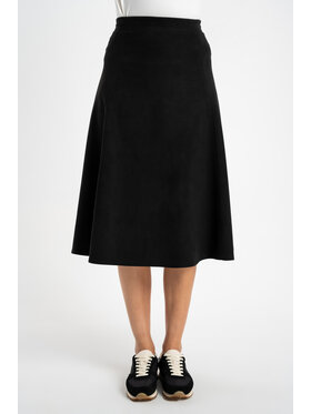 CLICK CLICK Spódnica midi 70-754 Czarny Classic Fit