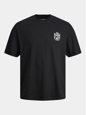 Jack&Jones Jack&Jones T-Shirt Dirk 12249223 Μαύρο Wide Fit
