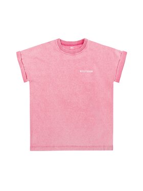MissDenim MissDenim T-Shirt Oversize Washed Tee Różowy Oversize