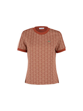 Lacoste Lacoste T-särk TF3244 Oranž Slim Fit