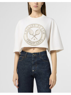 PHILIPP PLEIN PHILIPP PLEIN T-Shirt 30515 Biały Regular Fit