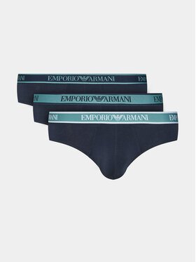 Emporio Armani Underwear Emporio Armani Underwear Komplektas: 3 trumpikių poros 111734 3F717 64135 Tamsiai mėlyna