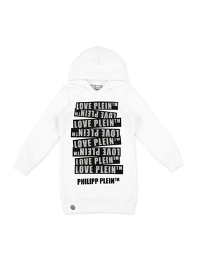 PHILIPP PLEIN PHILIPP PLEIN Bluza 30363 Biały Regular Fit