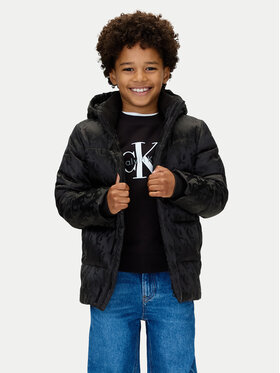 Calvin Klein Jeans Calvin Klein Jeans Зимно яке IB0IB02570 Черен Regular Fit