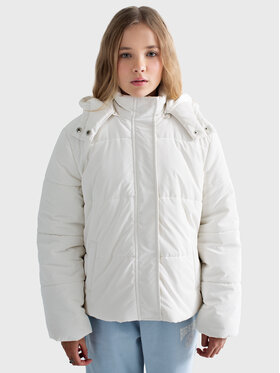 BIG STAR BIG STAR Kurtka zimowa LUCINA Biały Basic Fit
