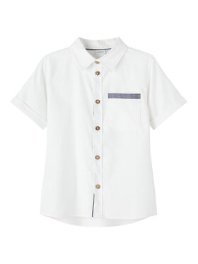 NAME IT NAME IT Košulja 13216724 Bijela Regular Fit