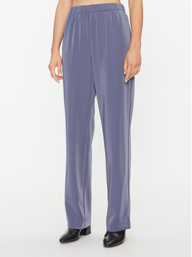 Samsøe Samsøe Samsøe Samsøe Szövet nadrág F16304674 Kék Regular Fit