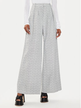 Gestuz Gestuz Spodnie palazzo Coelle 10908649 Szary Regular Fit