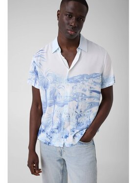 Guess Guess Koszula 182950 Niebieski Classic Fit