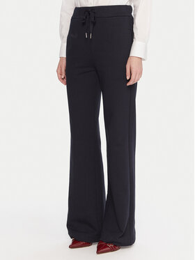 Maryley Maryley Teplákové nohavice 25IB558/07BL Tmavomodrá Relaxed Fit