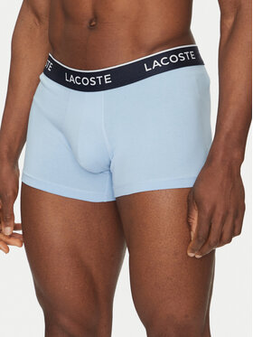 Lacoste Lacoste Set 3 perechi de boxeri 5H1300 Albastru