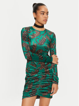 Just Cavalli Just Cavalli Hétköznapi ruha 77PAO920 Zöld Slim Fit