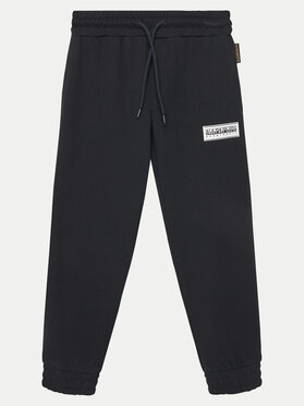 Napapijri Napapijri Pantaloni trening Chamois NP0A4IGK S Negru Regular Fit