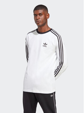 adidas adidas Longsleeve Adicolor Classics 3-Stripes Long-Sleeve Top IA4879 Weiß Slim Fit