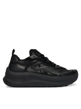 Calvin Klein Calvin Klein Sneakers Chunky Run Ckstripe Lup Tran Rip HW0HW03005 Negru