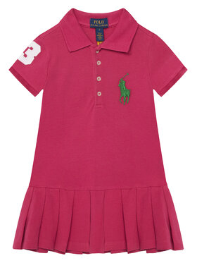 Polo Ralph Lauren Polo Ralph Lauren Každodenné šaty 312A95975001 Ružová Regular Fit