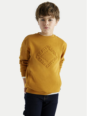 Mayoral Mayoral Felpa 7448 Giallo Regular Fit