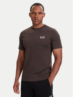 EA7 Emporio Armani EA7 Emporio Armani T-Shirt 8NPT25 PJVPZ U6027 Braun Regular Fit