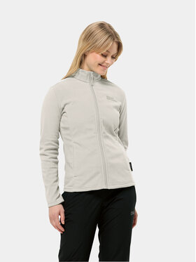 Jack Wolfskin Jack Wolfskin Fleecová mikina Taunus Fz 1711391 Sivá Regular Fit