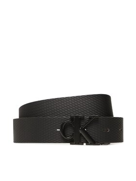 Calvin Klein Jeans Calvin Klein Jeans Ceinture femme Round Mono Rev Lthr Belt 30Mm K60K610893 Noir
