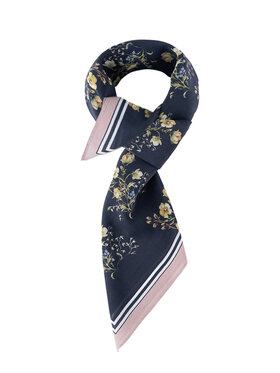 ALLORA BE UNIQUE ALLORA BE UNIQUE Foulard silk scarf Nero