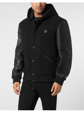 PHILIPP PLEIN PHILIPP PLEIN Bunda bomber 26069 Černá Regular Fit