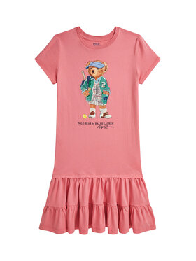 Polo Ralph Lauren Polo Ralph Lauren Sukienka codzienna 313971130001 Różowy Regular Fit