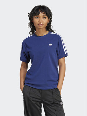 adidas adidas T-shirt 3-Stripes IR8053 Tamnoplava Regular Fit