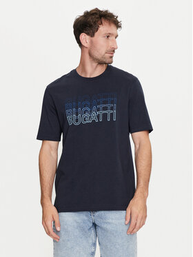 Bugatti Bugatti T-Shirt 8350 55042A Σκούρο μπλε Modern Fit