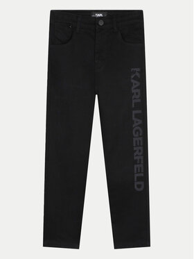 Karl Lagerfeld Kids Karl Lagerfeld Kids Blugi Z30268 S Negru Slim Fit