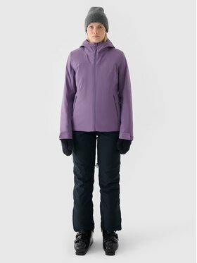 4F 4F Lyžiarska bunda 4FWAW24TTJAF572-50S Fialová Regular Fit
