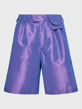 Reebok Reebok Medžiaginiai šortai NAO SERATI HN9115 Violetinė Relaxed Fit