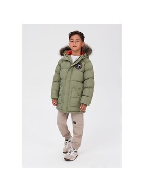 minoti minoti Kurtka zimowa 33COAT281 Khaki Parka Fit