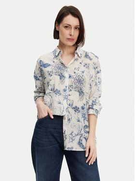 Fracomina Fracomina Ing FJ25ST6002W621N4 Kék Relaxed Fit