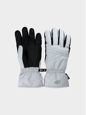 4F 4F Guanti da sci 4FWAW24AFGLF145-27S Grigio
