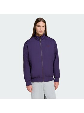 adidas adidas Wiatrówka Firebird Fioletowy Loose Fit