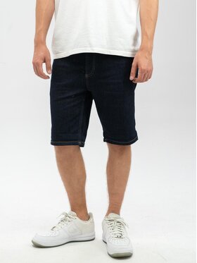 MyStars MyStars Szorty jeansowe Krótkie Spodenki Jeansowe Męskie Ciemne Niebieskie MyStars Classic 40 Niebieski Regular Fit