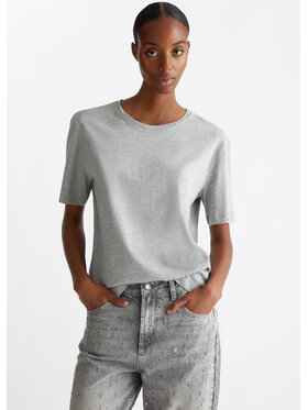 Liu Jo Liu Jo T-Shirt CF4469J630803243 Szary Regular Fit